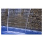 Cascadă piscină plexi 1200-150, 16 w led aqua